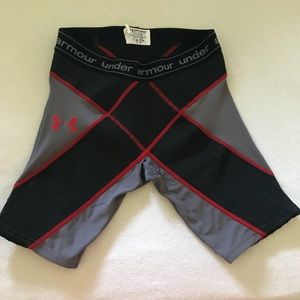 UNDER ARMOUR COMPRESSION SHORTS: never been worn.